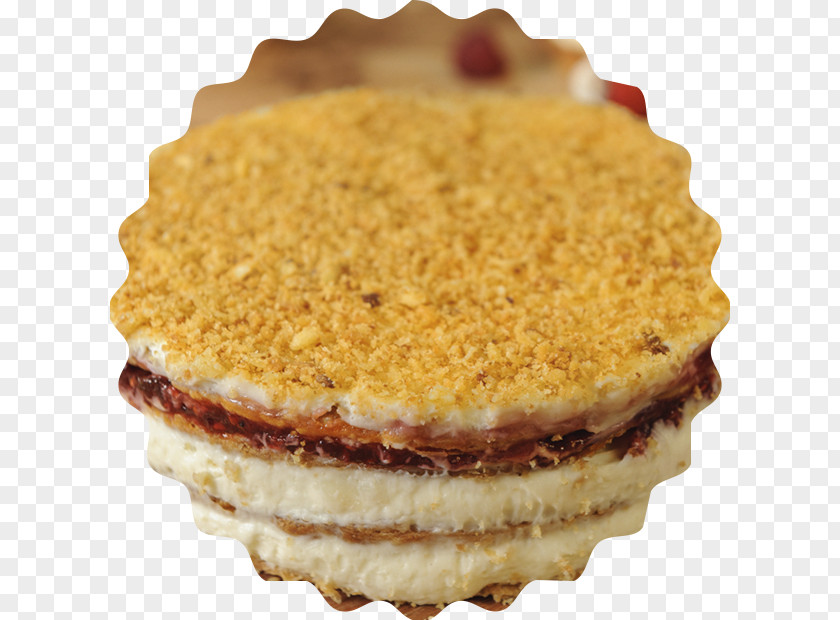Vanilla Treacle Tart Torte Mille-feuille Bakery PNG