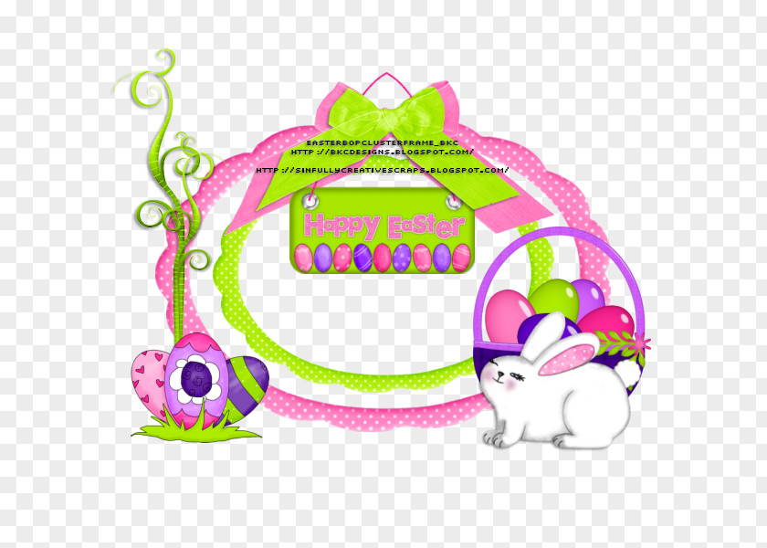 Easter Frame Toy Purple Area Clip Art PNG