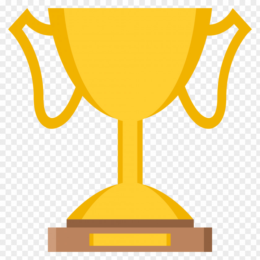 Golden Cup Emoji Trophy Sticker Medal PNG