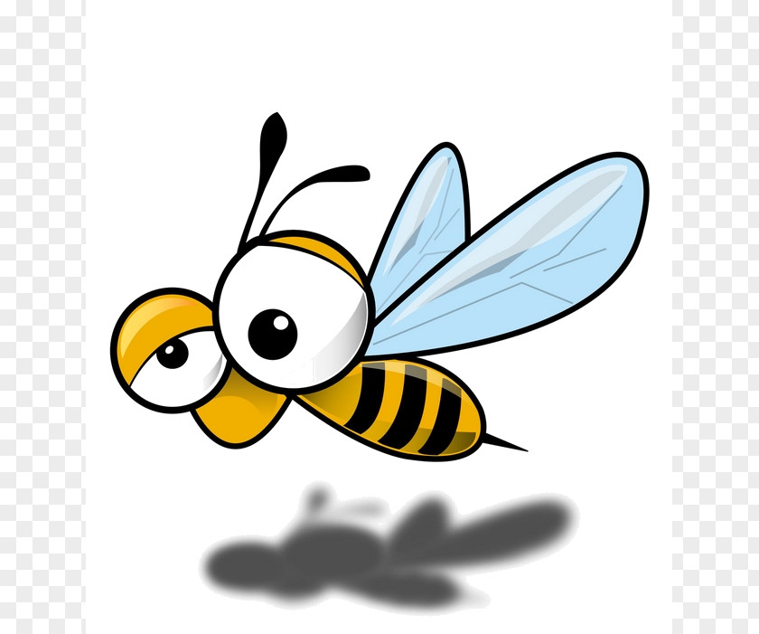 Bee Honey Insect Drawing Beehive PNG