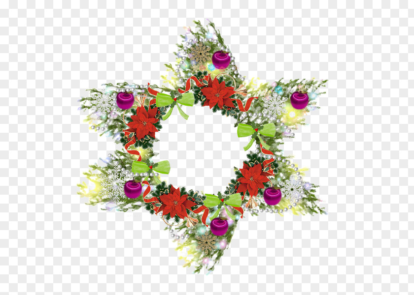 Centerblog Christmas Day Wreath Floral Design PNG
