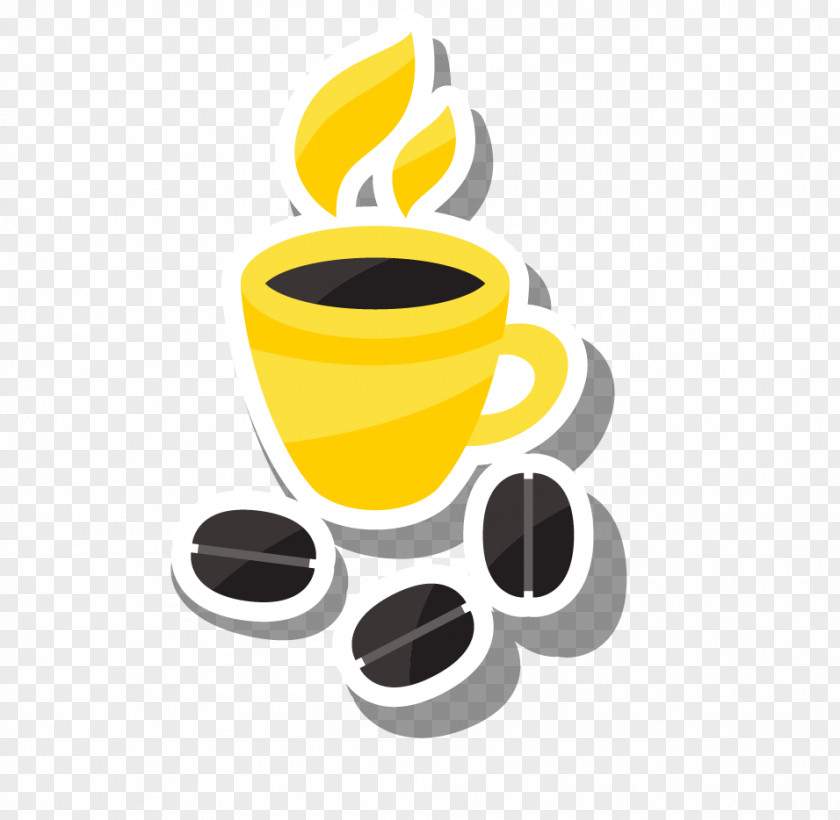 Coffee Cup Bean Clip Art PNG