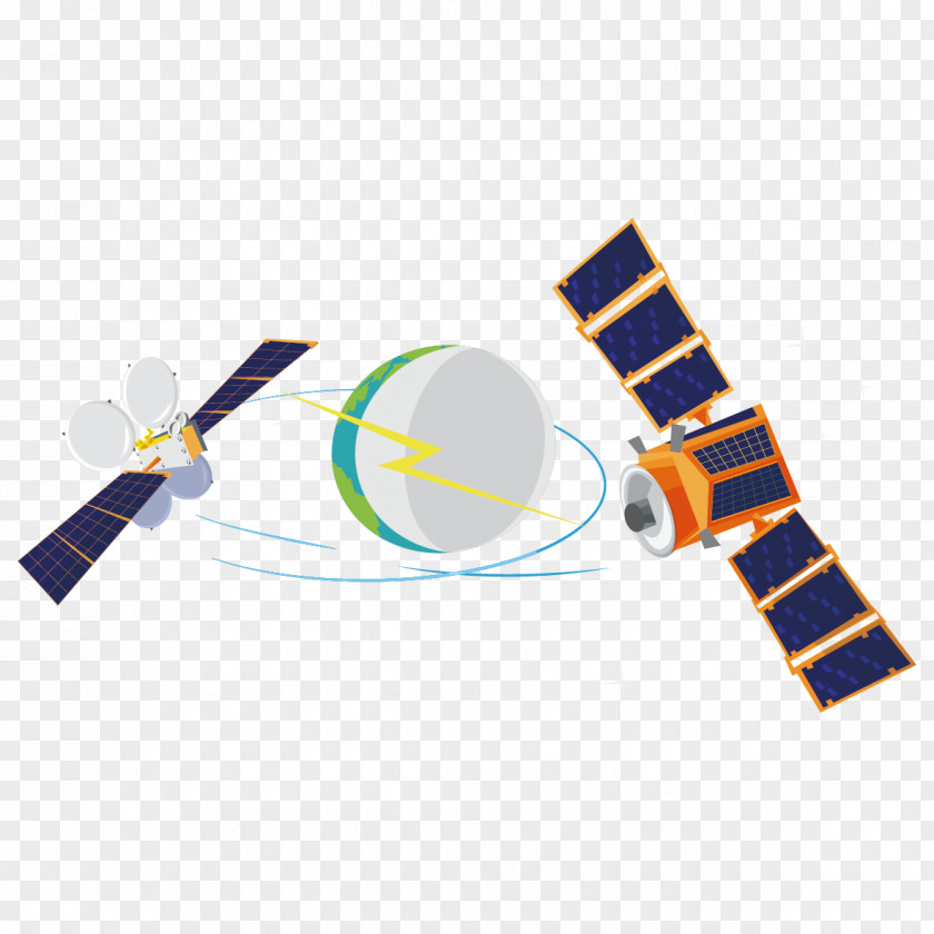 Creative Earth Satellite Natural PNG