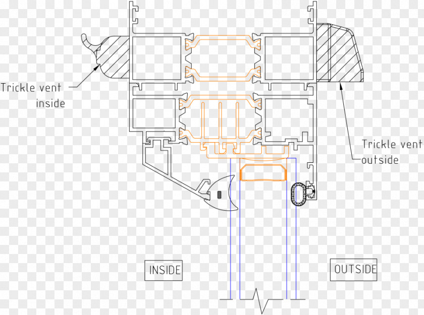 Line Drawing Engineering Diagram PNG