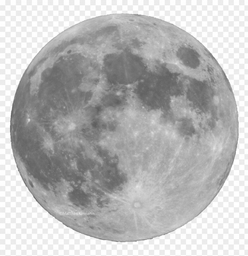 Moon Full Astronomy Light Lunar Phase PNG