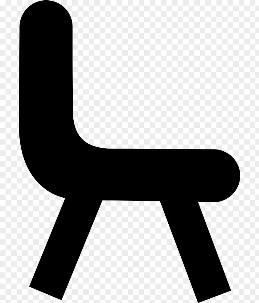 Push In Chair Icon Clip Art PNG