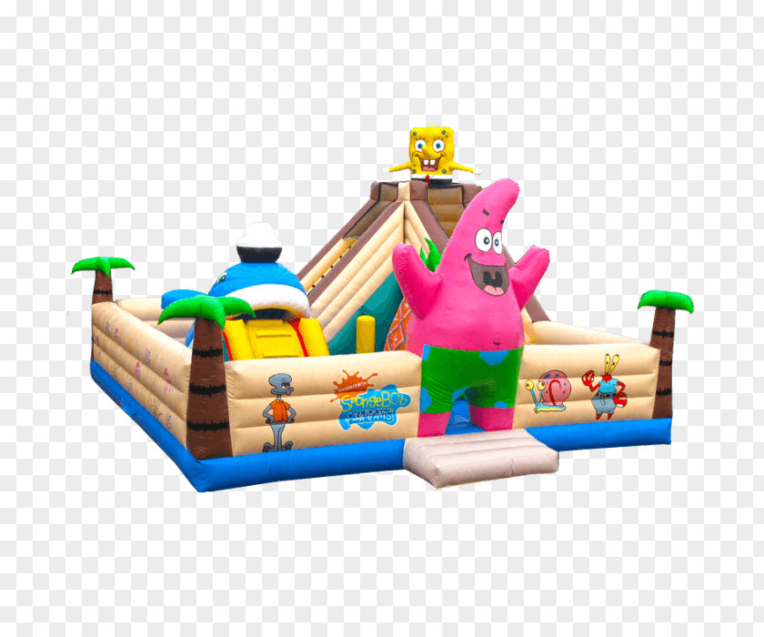 Toy Playground Block Inflatable PNG