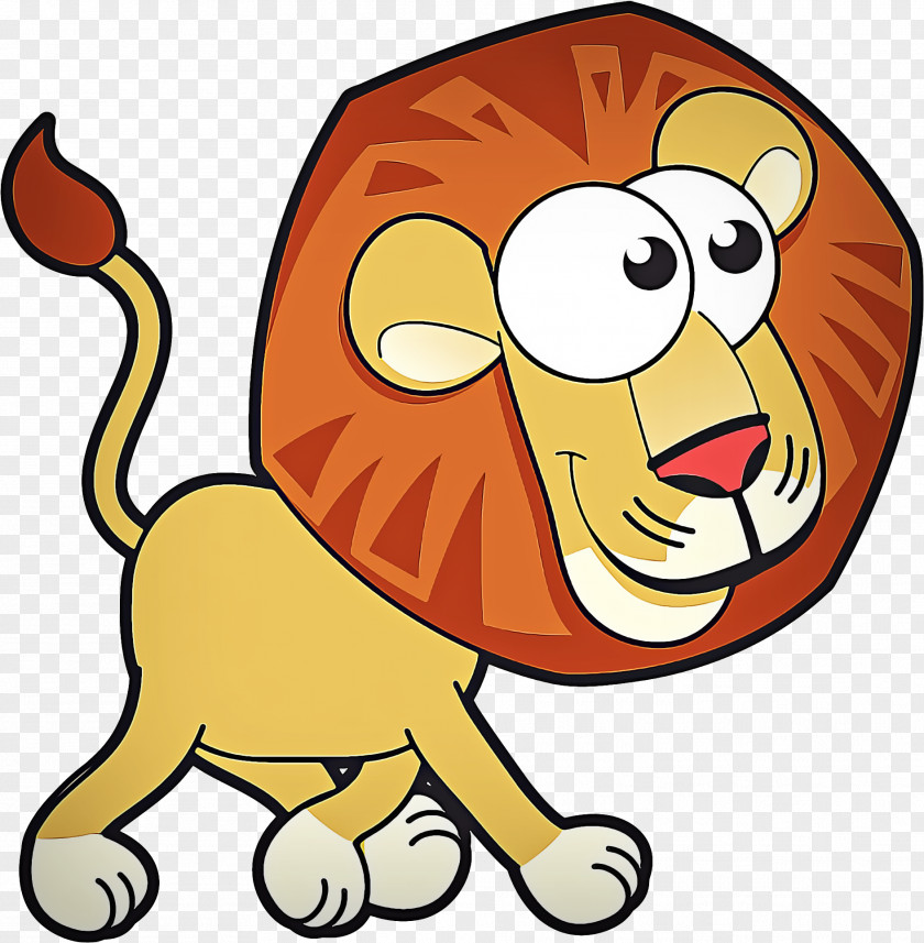 Wildlife Tail Cartoon Clip Art Big Cats Lion PNG