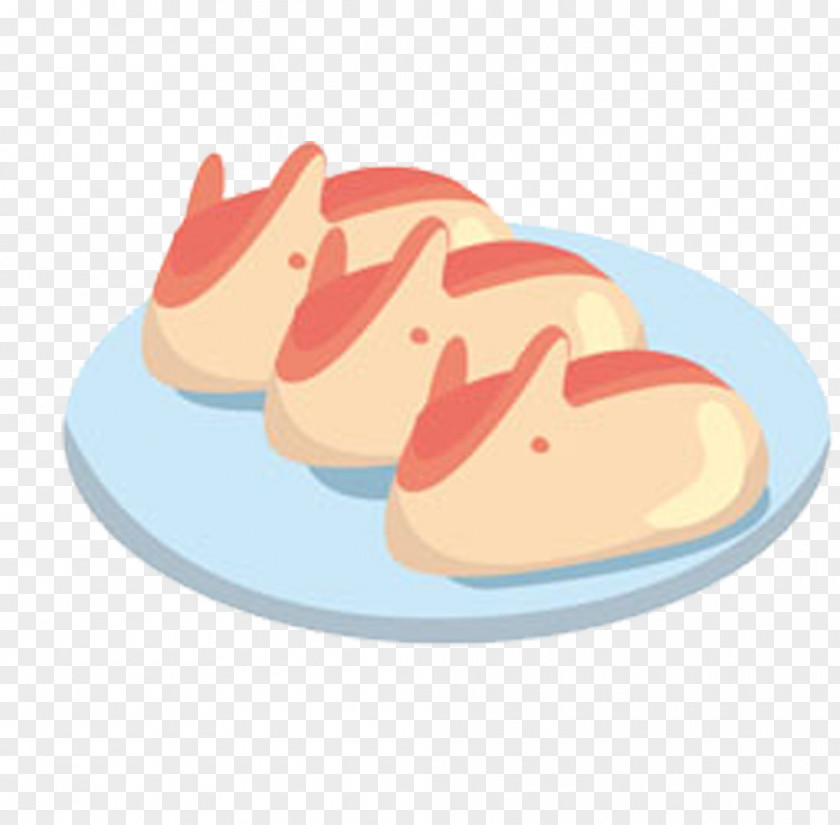 Bunny Cake Chinese Cuisine Asian Rice Take-out Clip Art PNG