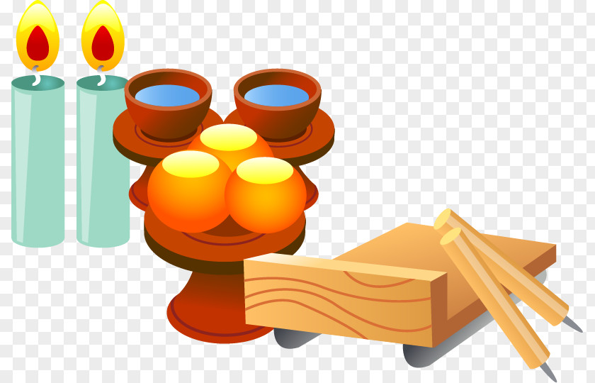 Candle Tea Vector Material China Budaya Tionghoa PNG