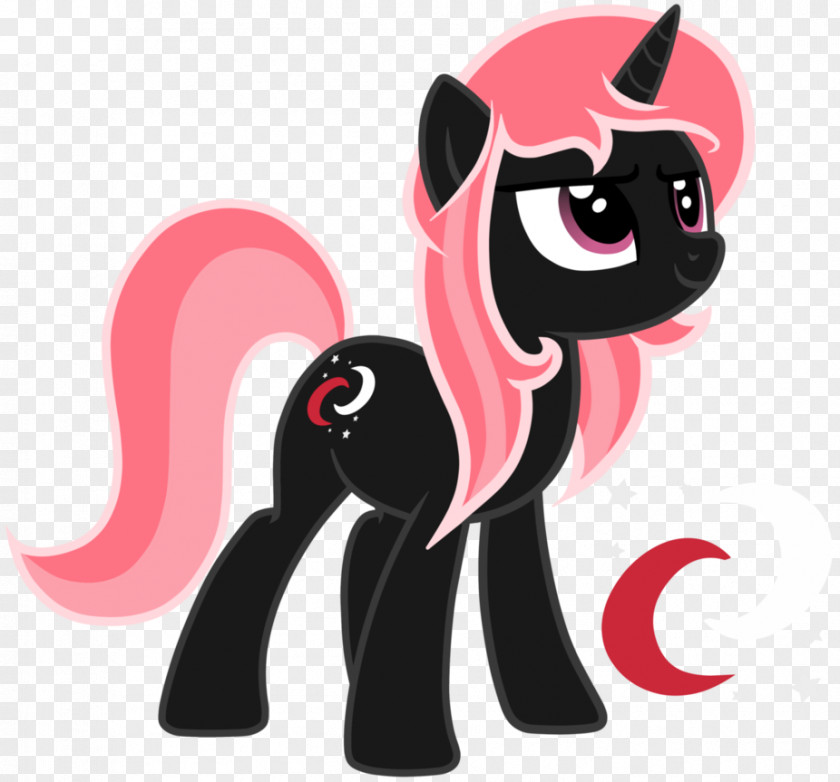 Horse Cat Cartoon Character PNG