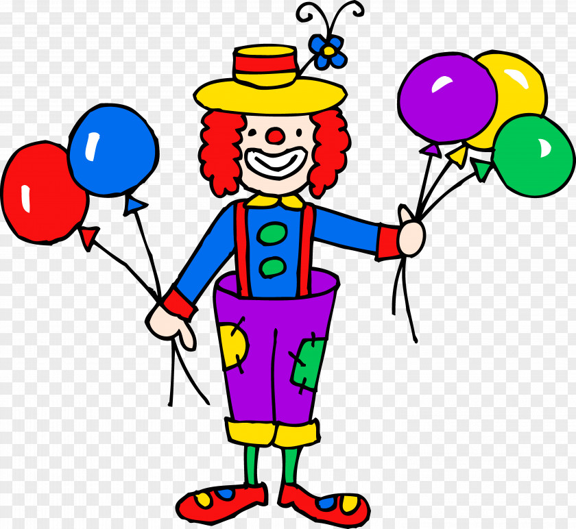 Qc Cliparts It Clown Circus Clip Art PNG