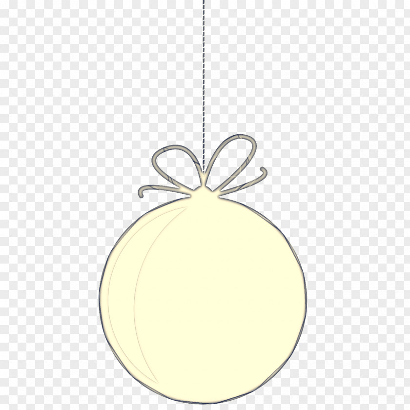Oval Pendant Christmas Ornament PNG