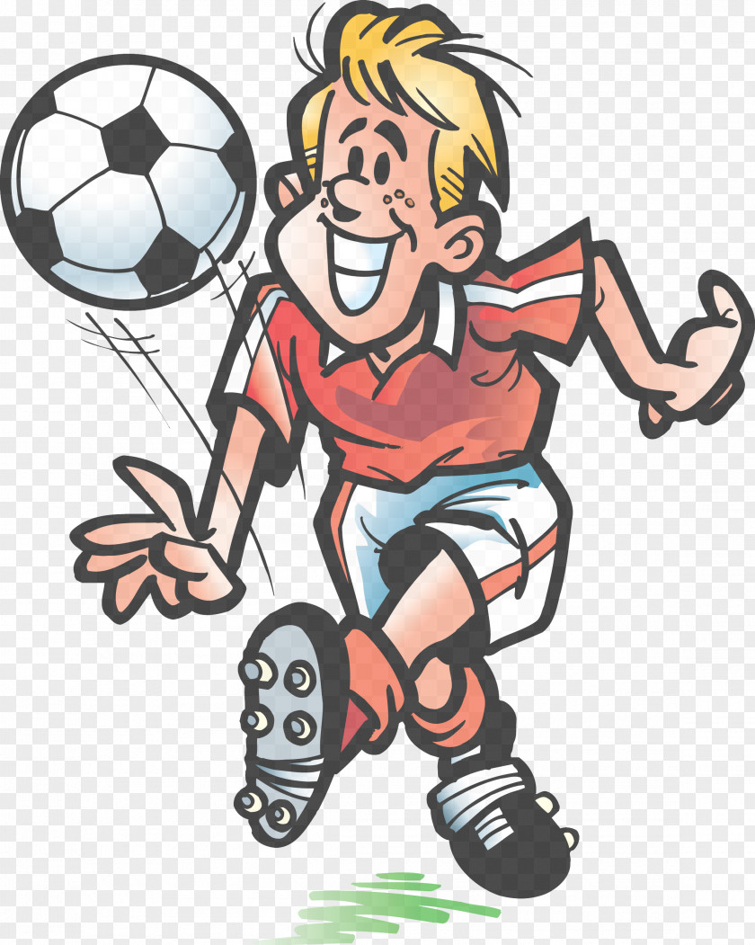 Player Football Soccer Ball PNG