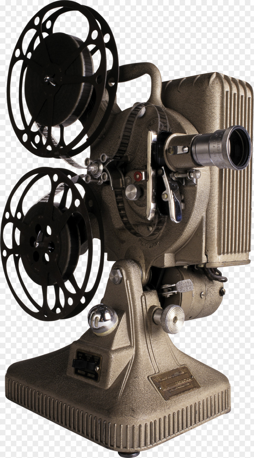Vintage Camera Movie Projector 8 Mm Film Cinema Reel PNG