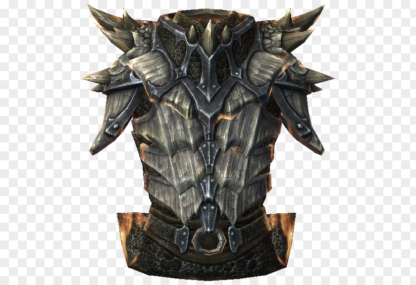 Armour The Elder Scrolls V: Skyrim – Dragonborn Scale Dragon Skin Plate PNG