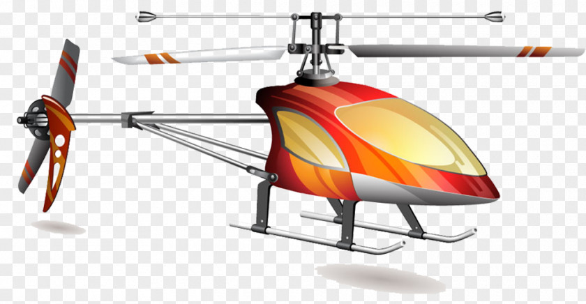 Cartoon Airplane Helicopter Aircraft Illustration PNG