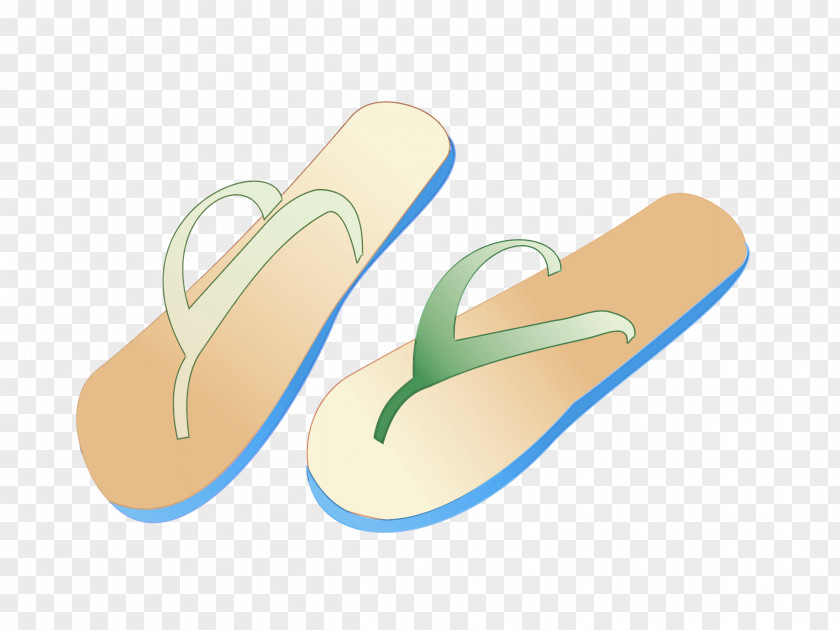 Beige Slipper Footwear Flip-flops Shoe Sandal PNG