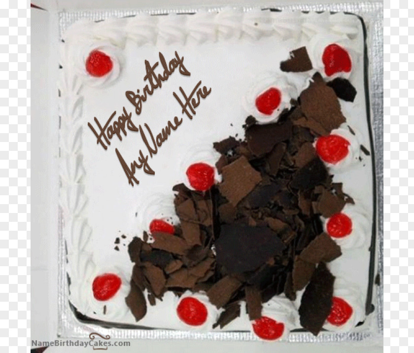 Black Forest Gateau Birthday Cake Chocolate Wedding PNG