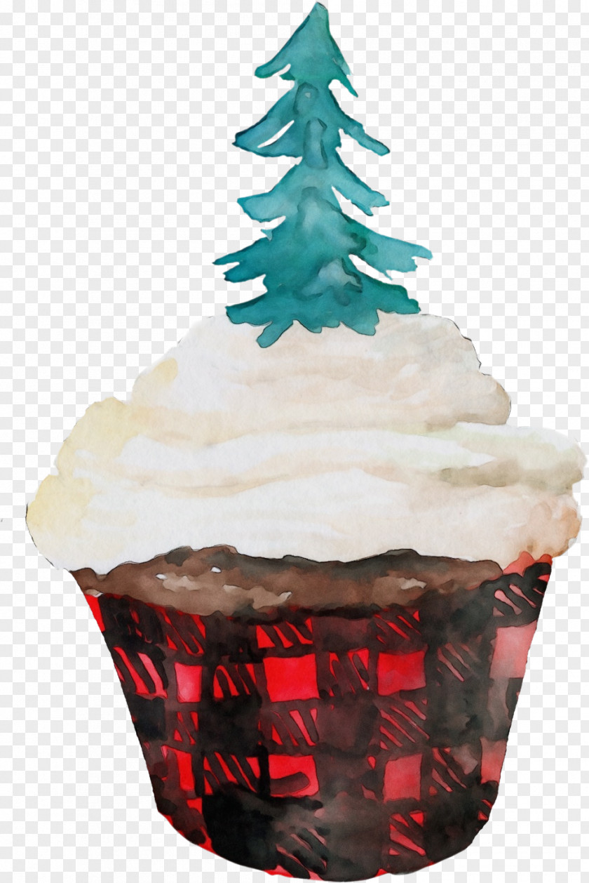 Buttercream Dessert Christmas Tree PNG