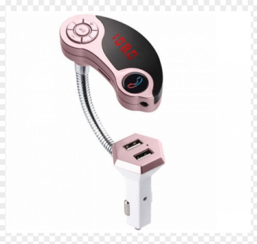 Car Battery Charger Handsfree Bluetooth FM Transmitter PNG