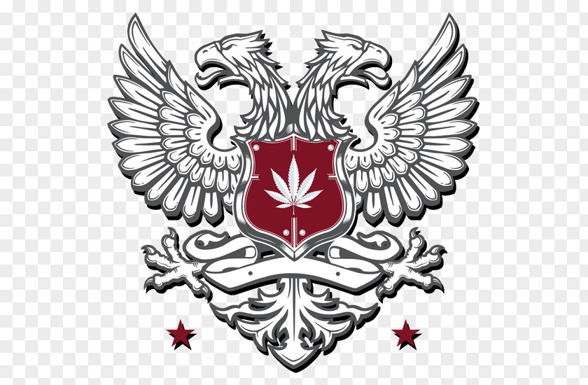 Dank Double-headed Eagle Visual Arts Logo PNG