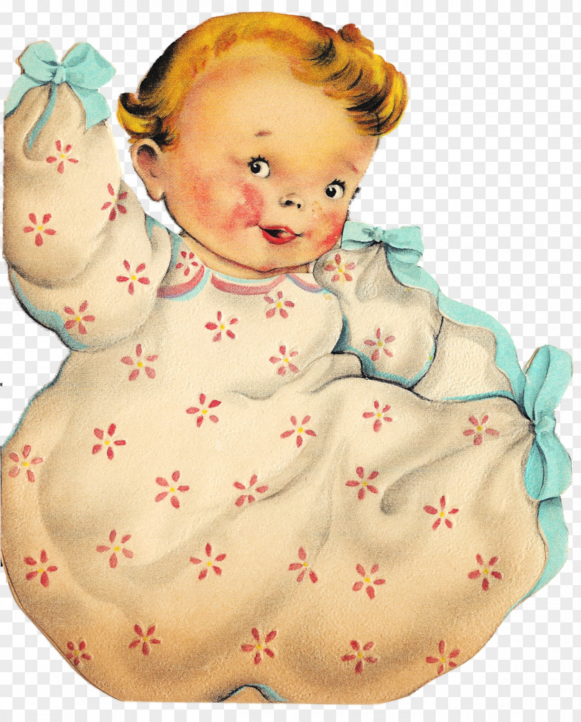 Newborns Flyer Image Infant Doll Illustration PNG