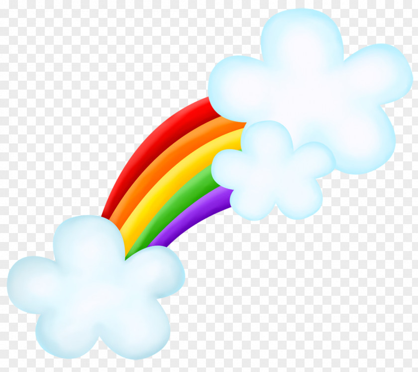 Rainbow Drawing Clip Art PNG