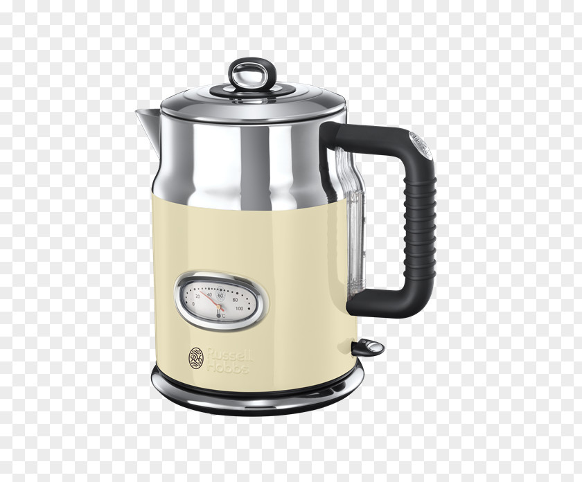 Ribbon Retro Electric Kettle Russell Hobbs Water Filter Brita GmbH PNG