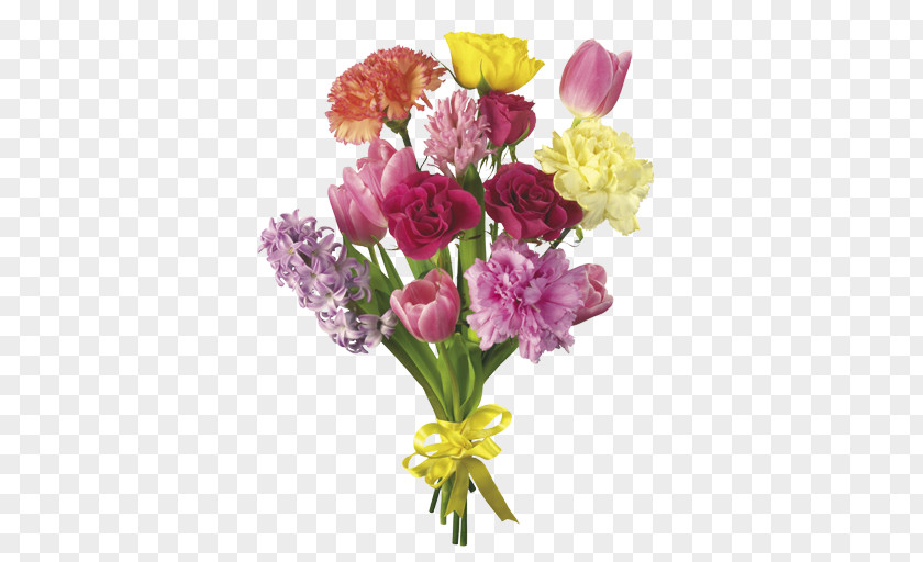 Bouquet Of Flowers Flower Carnation Tulip Cut PNG