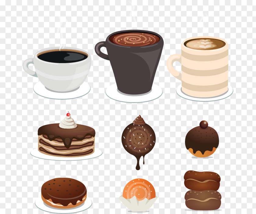 Coffee Cartoon Instant Tea Cafe Cup PNG