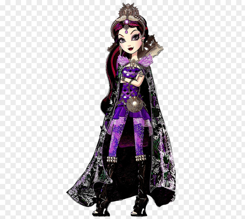 Ever After High Legacy Day Raven Queen Doll Apple White Art PNG