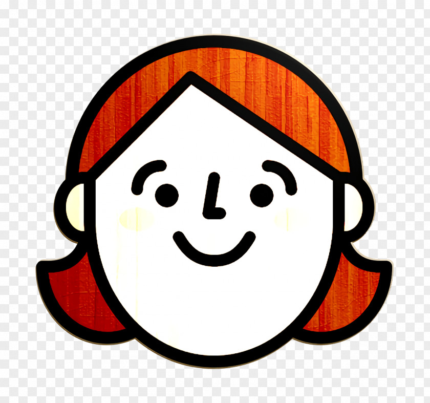 Girl Icon Woman Happy People PNG