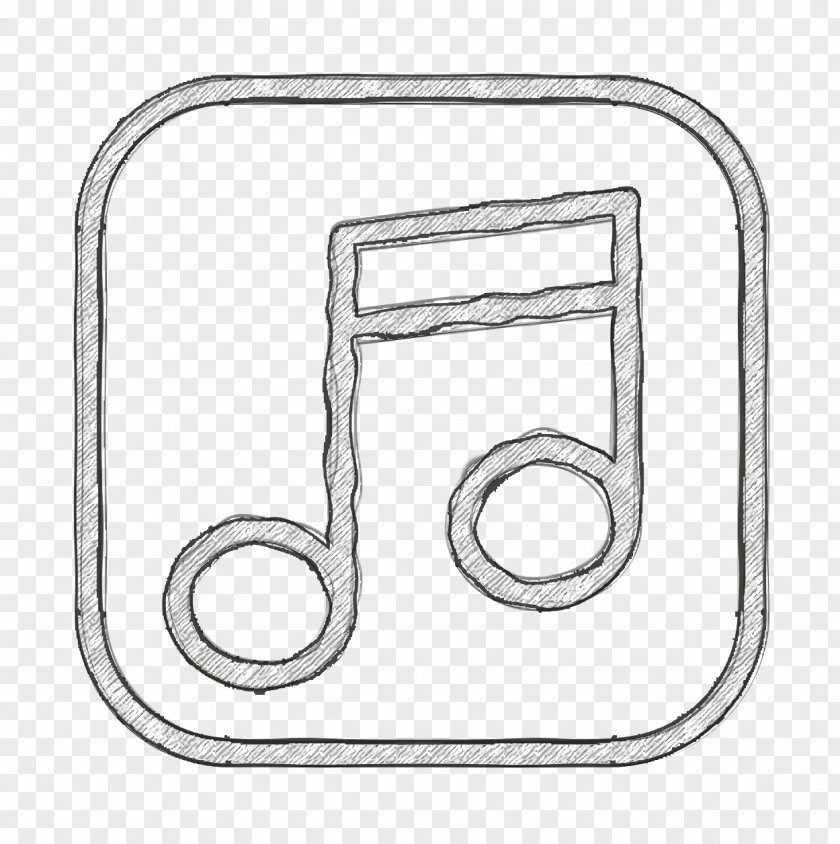 Line Art Essential Set Icon Music Player PNG