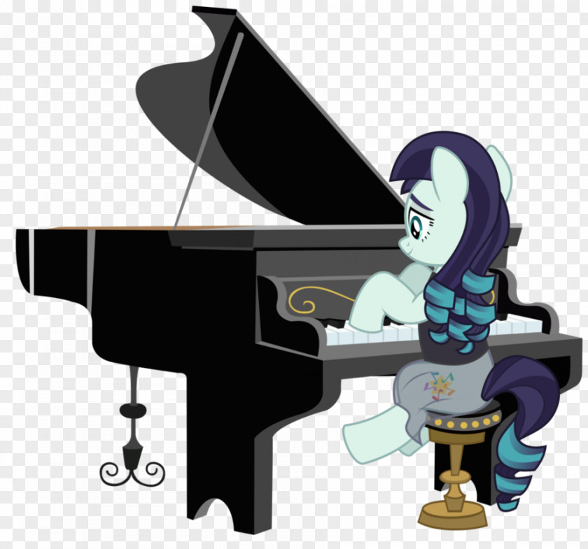 Playing The Piano My Little Pony Cartoon DeviantArt PNG