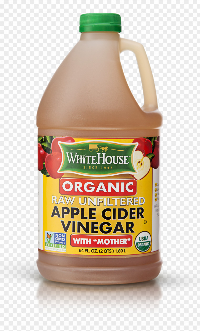 White House Raw Foodism Apple Cider Vinegar Organic Food PNG