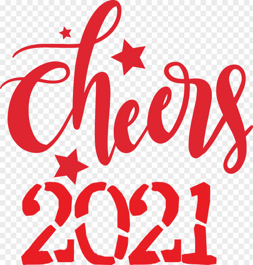 2021 Cheers New Year PNG