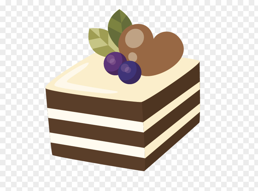 Chocolate Cake Tea Dessert PNG