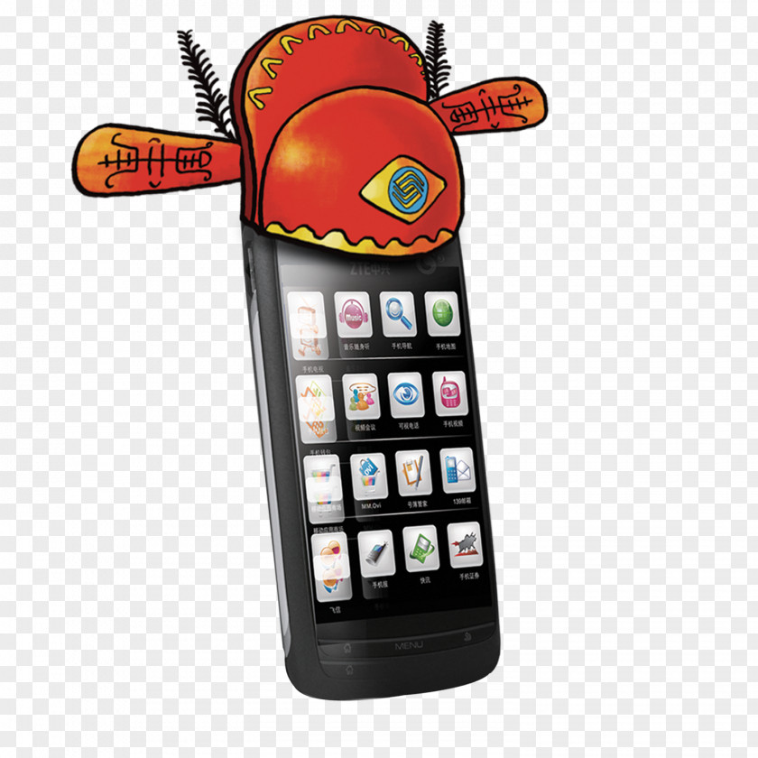 Hat Phones Feature Phone Mobile China PNG