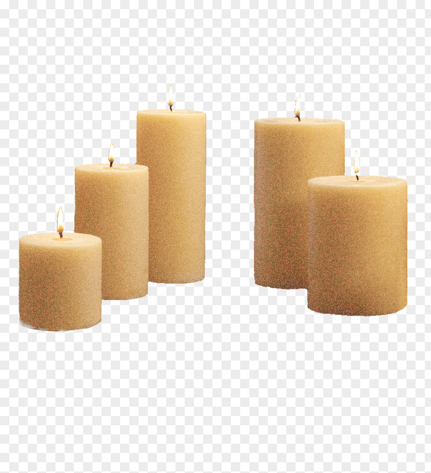 Interior Design Cylinder Flameless Candle Wax Lighting PNG