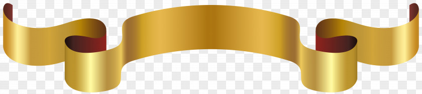 Luxury Golden Banner Clip Art Image Gold PNG