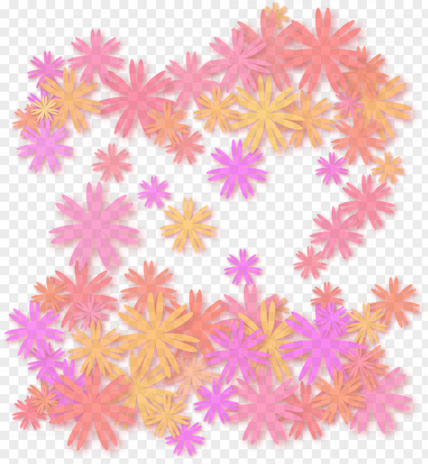 Orange, Simple Flower Background Orange PNG