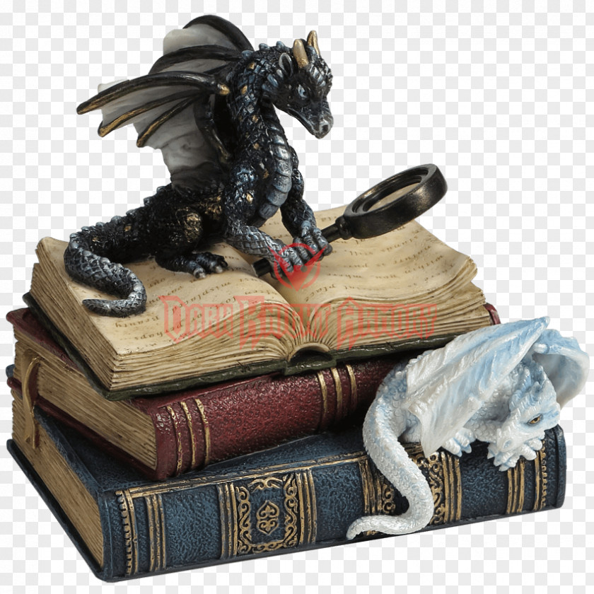Dragon Figurine Fantasy Statue Collectable PNG
