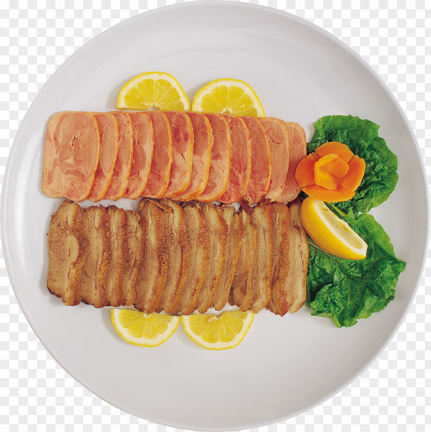Ham Material Free Download Sausage Meat Vegetarian Cuisine PNG