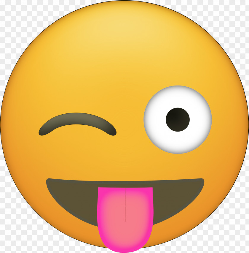 Laugh Tongue Iphone Heart Emoji PNG