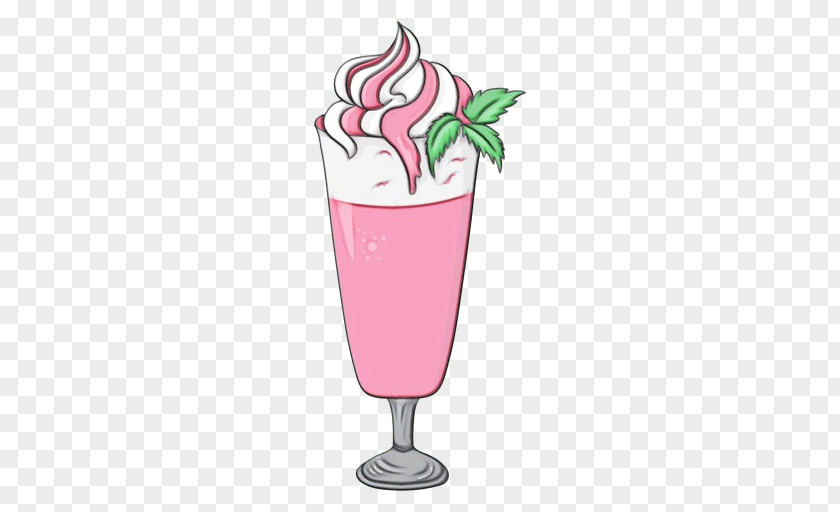 Pink Lady Cocktail Milkshake PNG