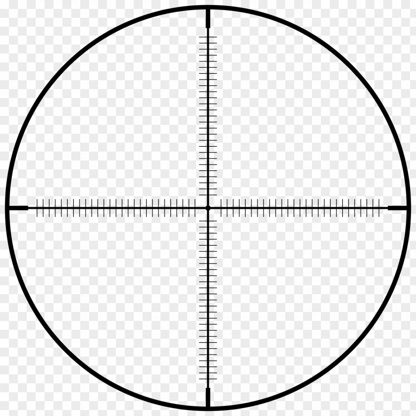 Crosshair Circle Angle Point Area Line Art PNG