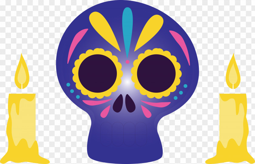 Day Of The Dead Día De Muertos Mexico PNG