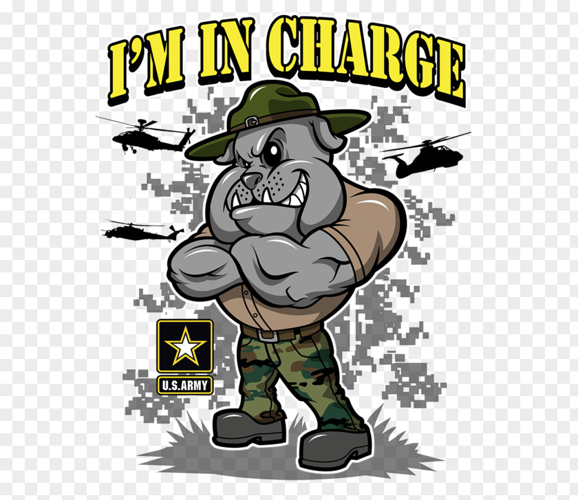 Design T-shirt Military Illustration PNG