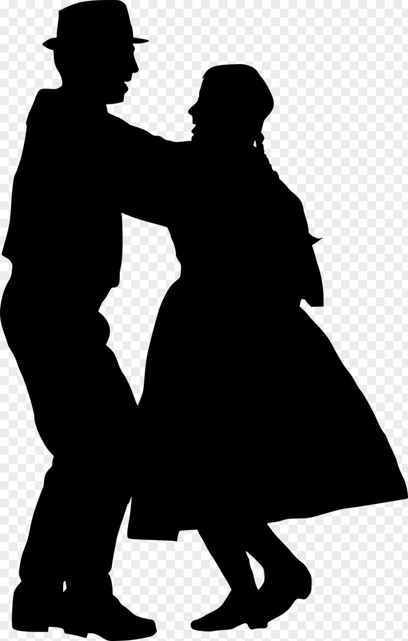 Folk Dance Silhouette Clip Art PNG